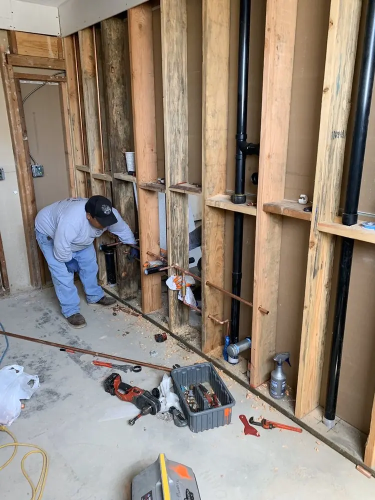 Commercial rough-in plumbing for Commercial Plumbing in Strafford